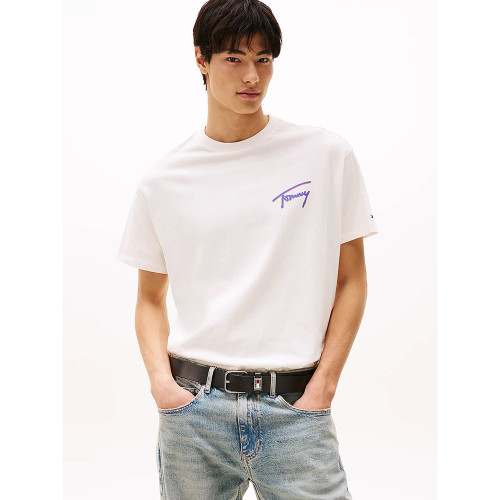 Tommy Hilfiger Ανδρική κοντομάνικη μπλούζα Back Logo Graphic Relaxed T-Shirt